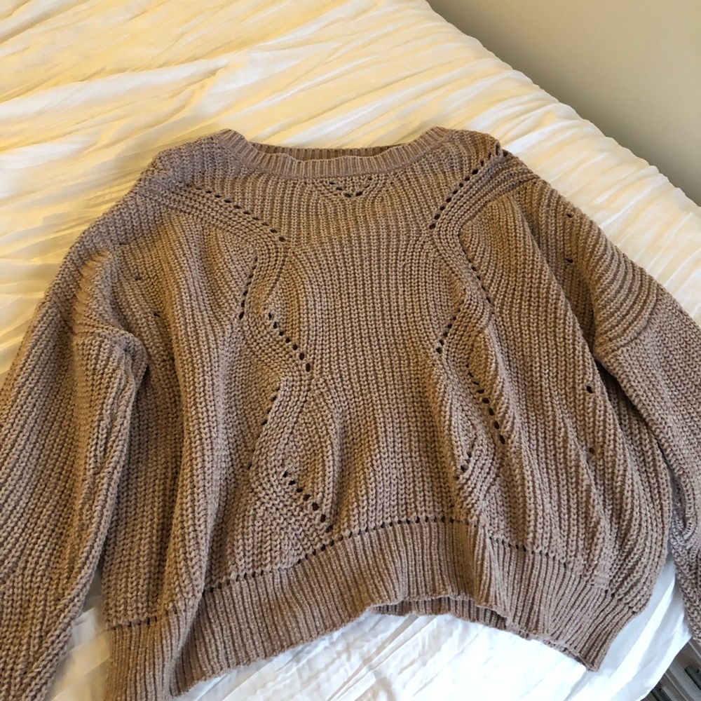 Altar’d State Women’s Cropped Knit Sweater